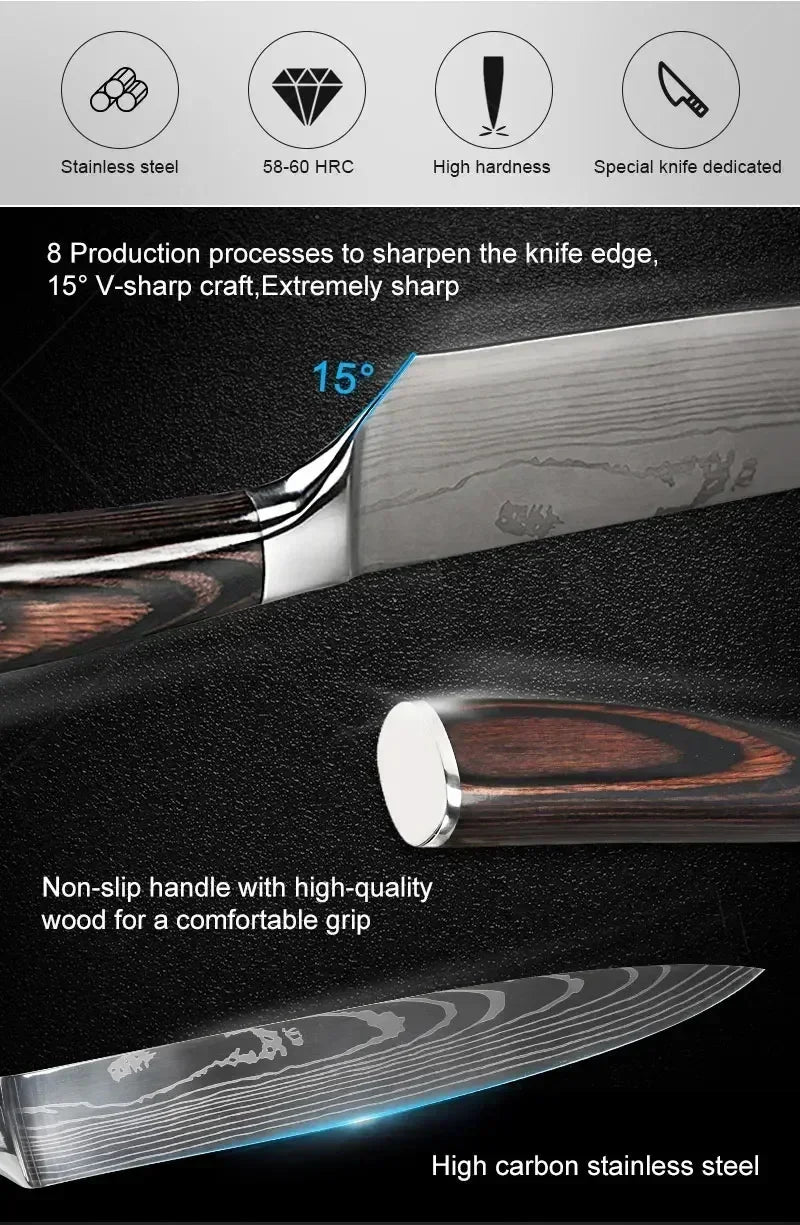 Kitchen Knives Set