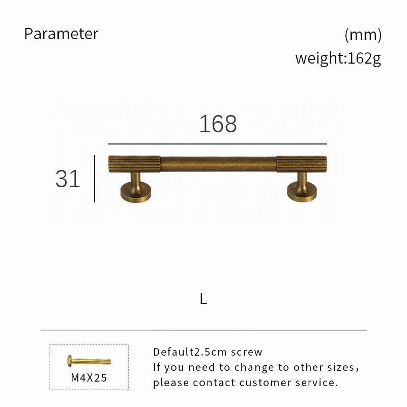 Brass Vintage Style Handles