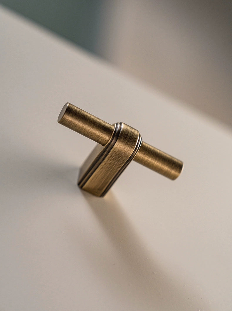 Antique Bronze Solid Brass Cabinet Handle