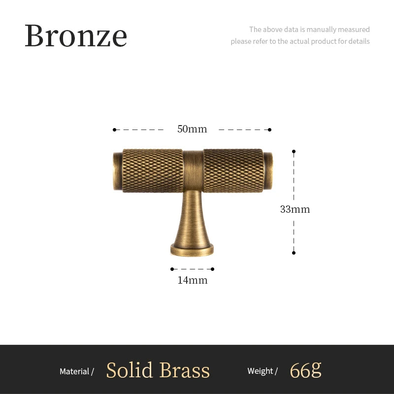 Solid Antique Brass