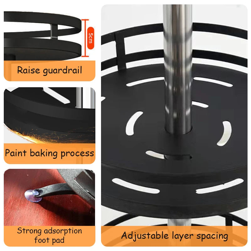 360°Rotation Spice Rack