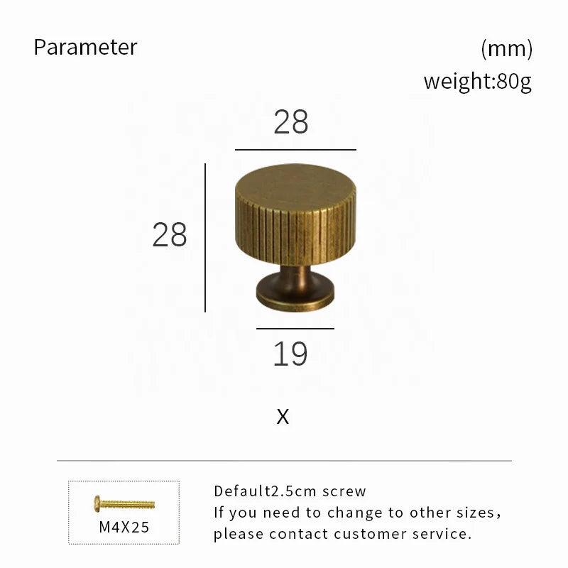 Brass Vintage Style Handles