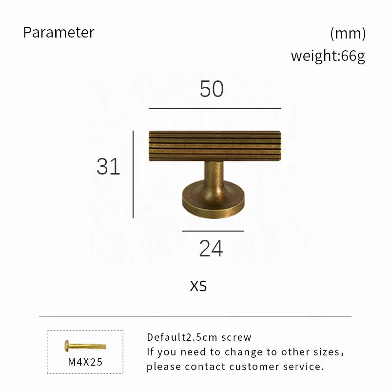 Brass Vintage Style Handles
