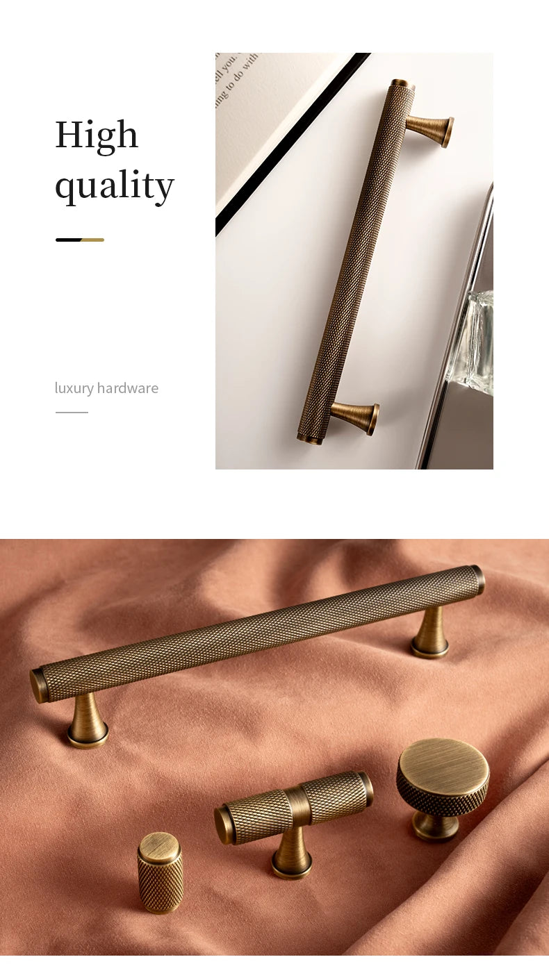 Solid Antique Brass