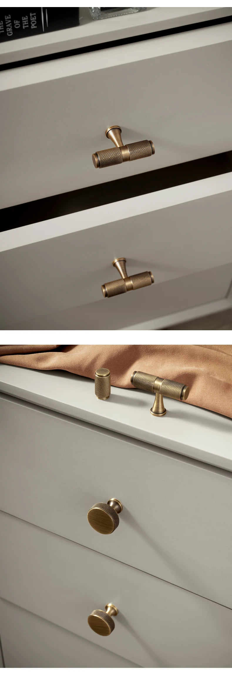Solid Antique Brass