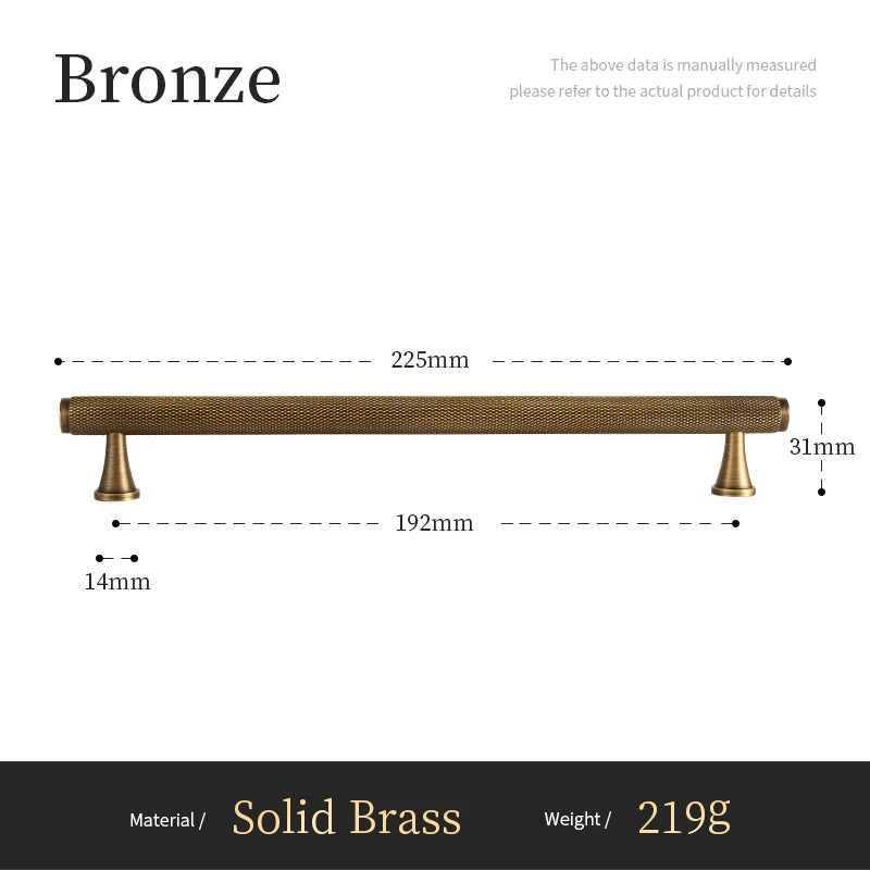 Solid Antique Brass