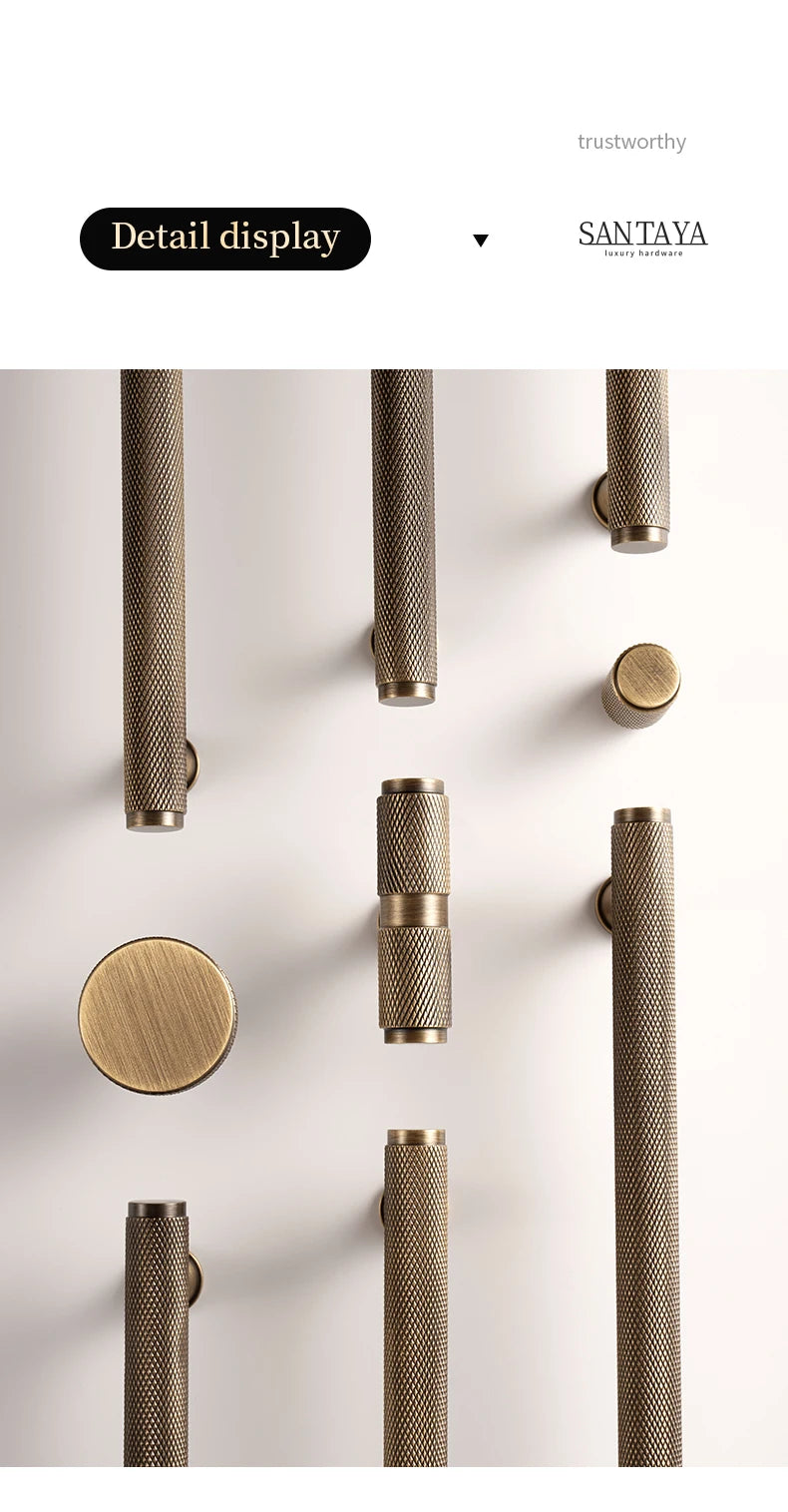 Solid Antique Brass