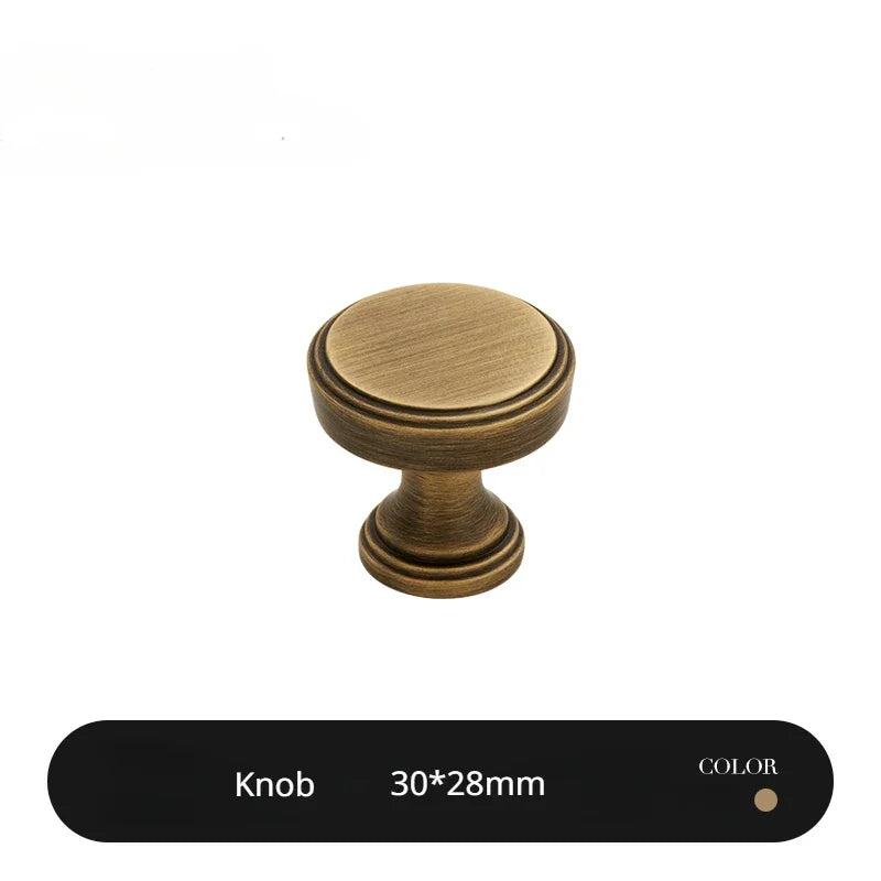 Antique Bronze Solid Brass Cabinet Handle