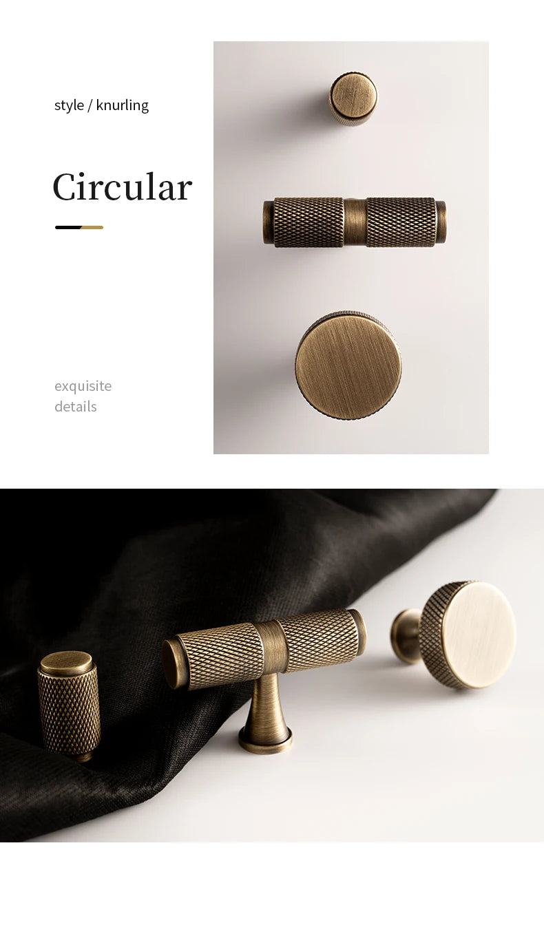 Solid Antique Brass