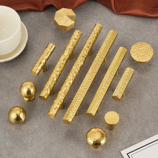 Solid Brass Hand Hammer Handles
