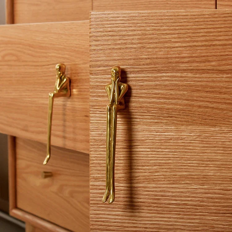 Brass Luxury Humanoid Handle