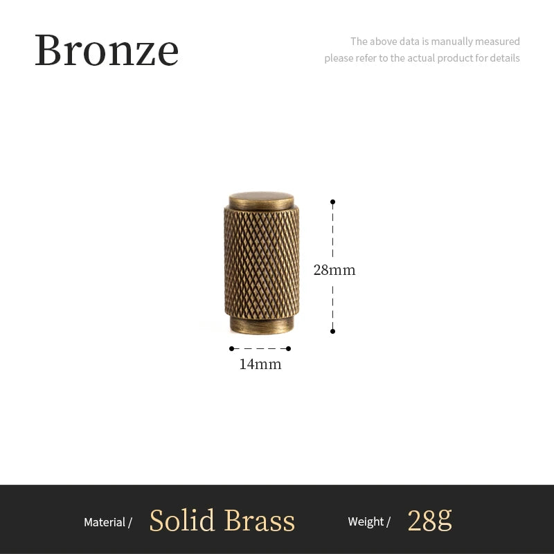 Solid Antique Brass
