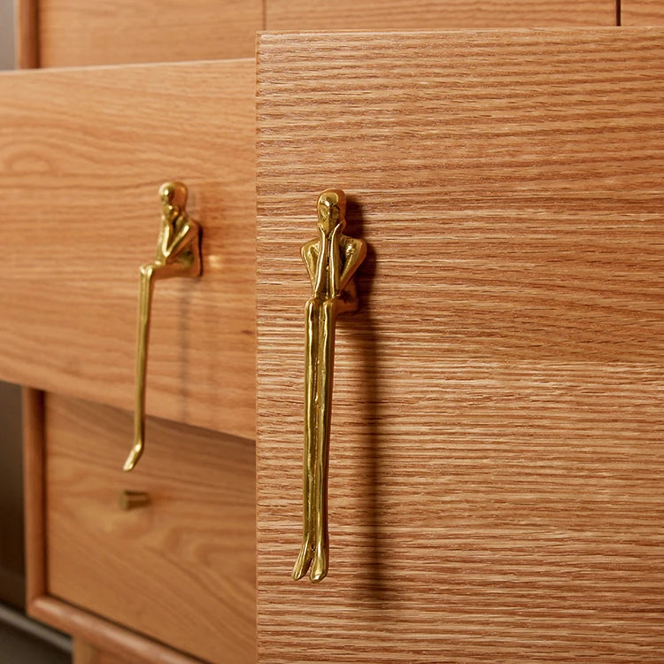 Brass Luxury Humanoid Handle