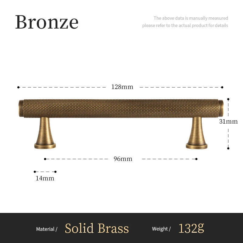 Solid Antique Brass