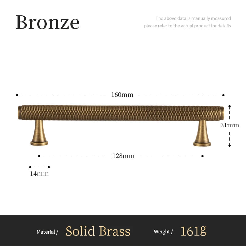 Solid Antique Brass